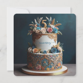 AGRADECIMIENTO A LA 5 BODA CAKE ANIVERSARIO