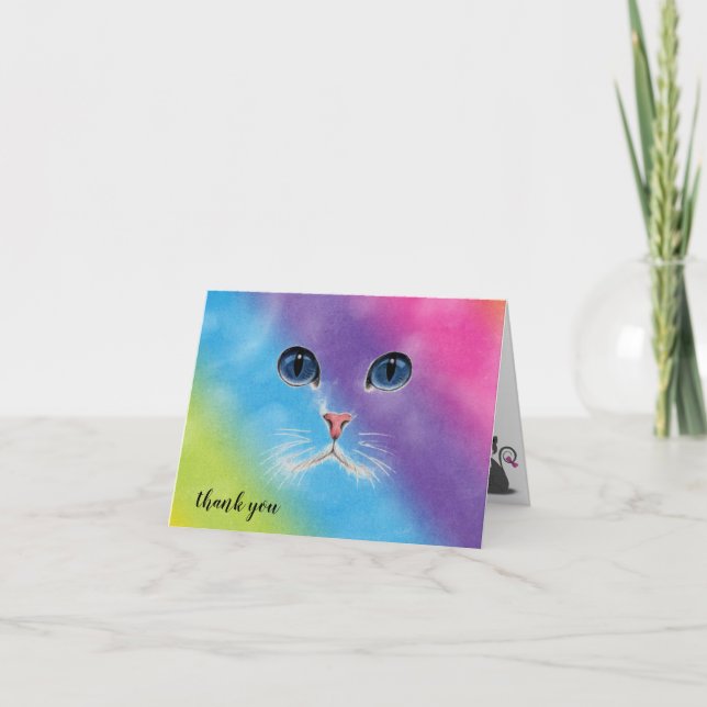 Agradecimiento a mascotas de gato (Anverso)
