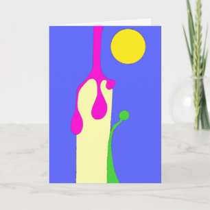 Agradecimiento ACABA DE COMPRAR UNA NUEVA VELA - Tarjeta de arte