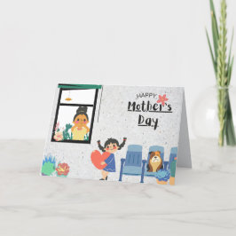 AGRADECIMIENTO ADEMÁS MAMÁ EN LA TARJETA DEL DÍA DE LA MADRE MUND