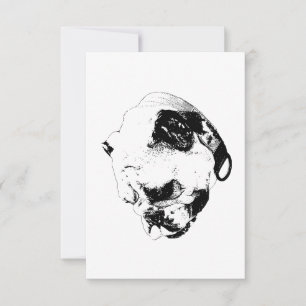 Agradecimiento al cálido bulldog