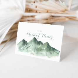 Agradecimiento al grupo de boda de Green Mountain 