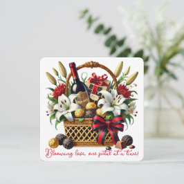 Agradecimiento Amor floreciente - Tarjeta El día de San Valentín