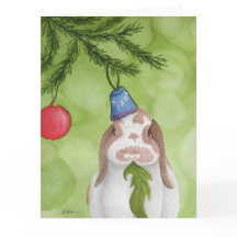 Animales de vacaciones inusuales: Tarjeta Bunny 8.