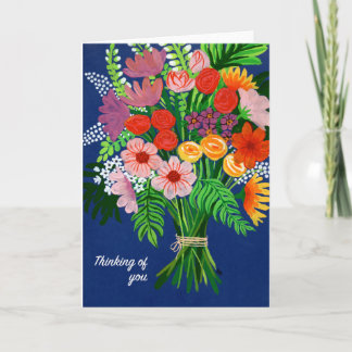 Agradecimiento arte para la tarjeta de felicitación de la caridad
