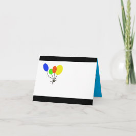 Agradecimiento B002 - Tarjeta Espejo de Cumpleaños Skyline