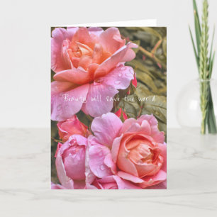 Agradecimiento BELLEZA Tarjeta de felicitación