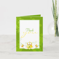 Boda de Irish Elegance Claddagh - Tarjeta de agrad