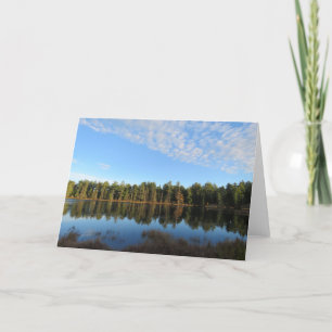 Agradecimiento Bonito Día de Verano - Tarjeta en blanco