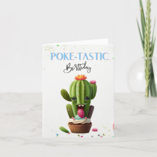 Agradecimiento Cactus Canine Celebration: Tarjeta de cumpleaños