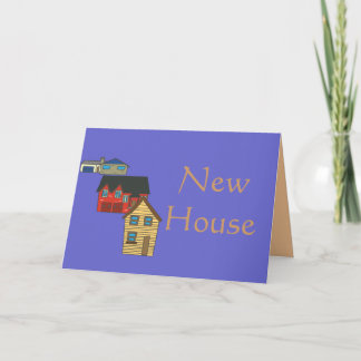 Agradecimiento Calentamiento de nuevas casas > Tarjeta de saludo