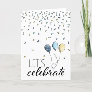 Agradecimiento Celebremos la graduación o la tarjeta de felicitac