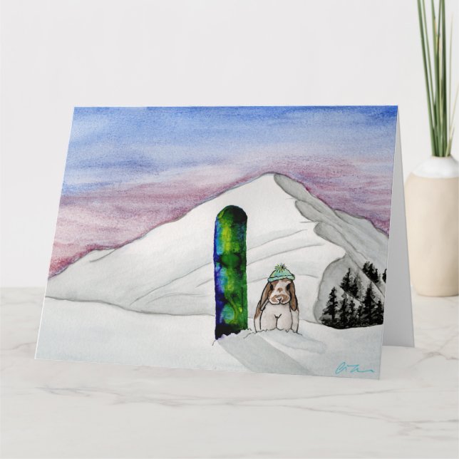 Agradecimiento Coconut's Adventures: Tarjeta de enero de 8.5"x11" (Anverso)