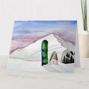 Agradecimiento Coconut's Adventures: Tarjeta de enero de 8.5"x11"