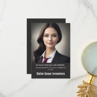 Agradecimiento comercial