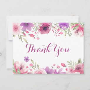 Agradecimiento con guión de vegetación de rosas de