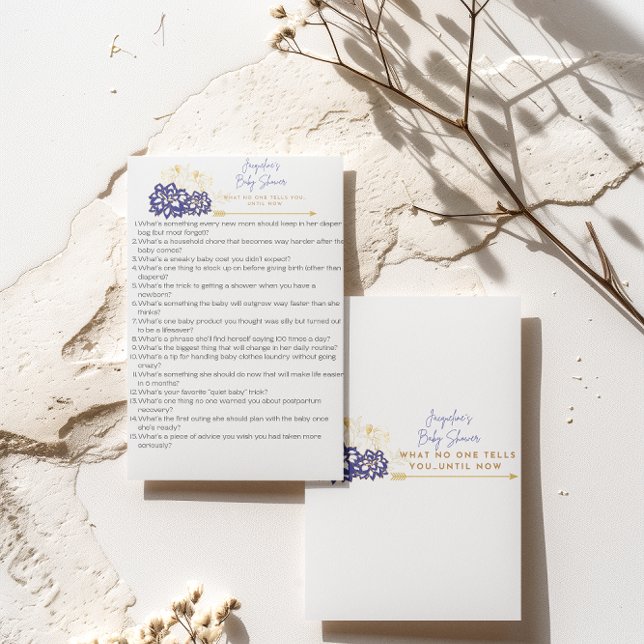 Agradecimiento Consejo de Baby Shower nadie le dice la tarjeta de (Subido por el creador)