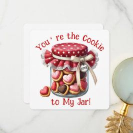 Agradecimiento Cookie Jar - Tarjeta El día de San Valentín
