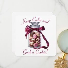 Agradecimiento Cookie Jar - Tarjeta El día de San Valentín