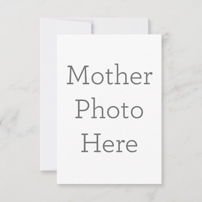 8.9 cm x 12.7 cm Tarjeta de agradecimiento plana (Anverso)