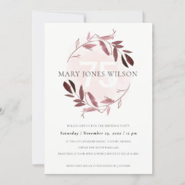 AGRADECIMIENTO CUALQUIER TARJETA DE CUMPLEAÑOS DE 75 AÑOS LLEVA L