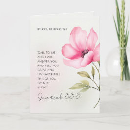 Agradecimiento Cuando la vida se siente abrumadora - tarjeta de a