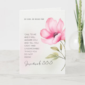 Agradecimiento Cuando la vida se siente abrumadora - tarjeta de a