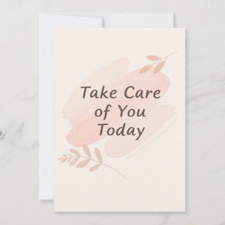 Agradecimiento Cuida de Ti Hoy – Tarjeta de Felicitación de Autoc