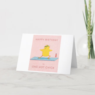 Agradecimiento Cumpleaños Feliz Para Una Tarjeta De Chick Calient