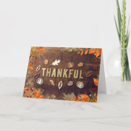 Agradecimiento de Acción de Gracias