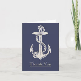 Agradecimiento de Boda con Tema Náutico