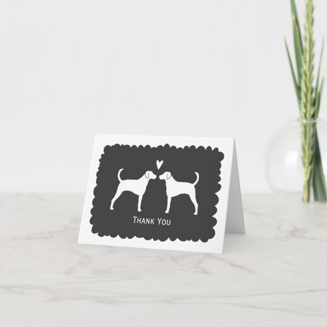 Agradecimiento de boda de Foxhounds (Anverso)