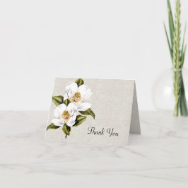 Agradecimiento de Boda de Magnolias Sureñas Elegan