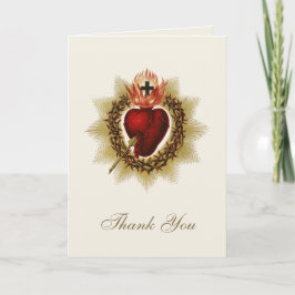Agradecimiento de Boda del Sagrado Corazón de Jesú