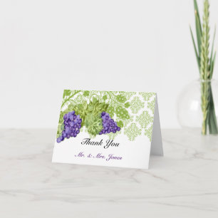 Agradecimiento de Boda en el Jardín de la Parra