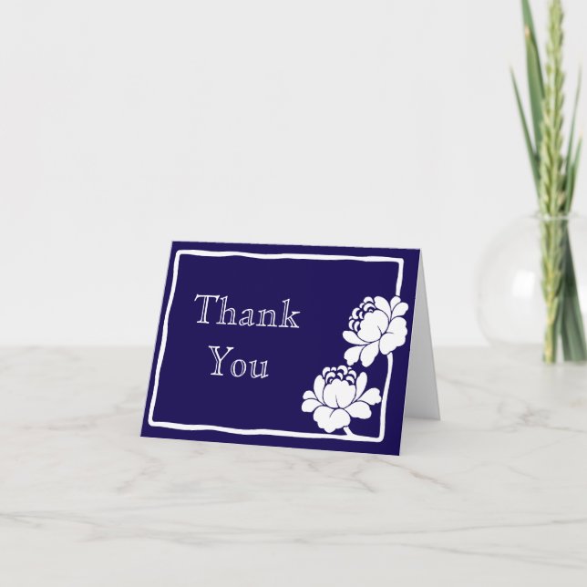 Agradecimiento de Boda Floral (Anverso)