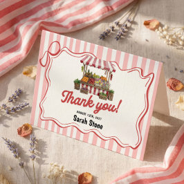 Agradecimiento de Despedida de Soltera