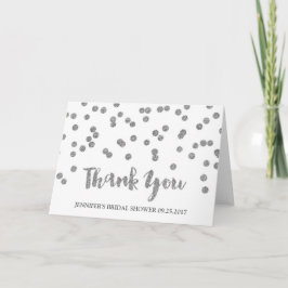 Agradecimiento de Despedida de Soltera con Confeti