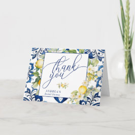 Agradecimiento de Despedida de Soltera de Limón Cí