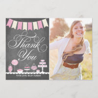 Agradecimiento de Dulces Regalos con Foto