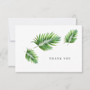 Agradecimiento de funeral de vegetación tropical p
