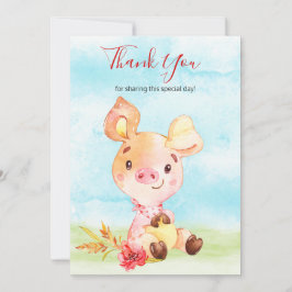 Agradecimiento de la ganadería acuática