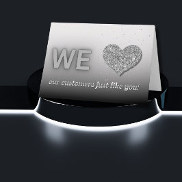 Agradecimiento del cliente de Silver