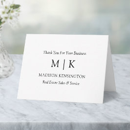 Agradecimiento del negocio de los logotipos