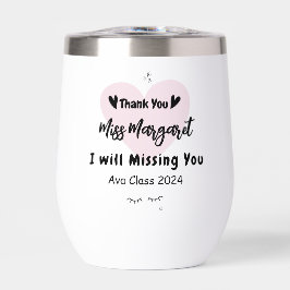 Agradecimiento del profesor Gracias Personalizado 