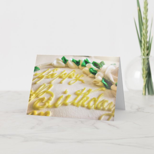 Agradecimiento DESEOS PARA USTED Tarjeta de felicitación (Anverso)