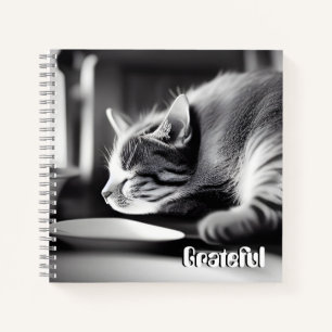 Agradecimiento - Diario de Gratitud de Gato Tranqu