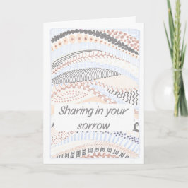 Agradecimiento Diseño de la tarjeta de simpatía cristiana de las 