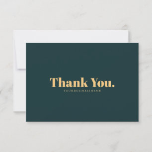 Agradecimiento Diseño de tarjeta - Tipografía