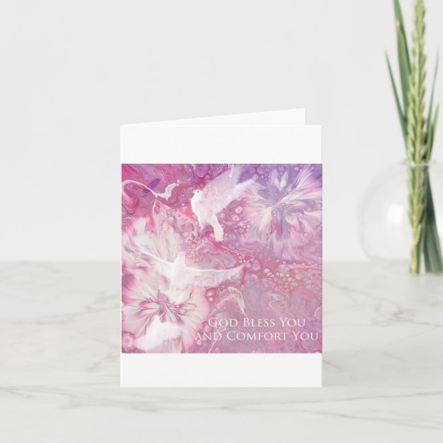 Agradecimiento Dove Tarjeta de simpatía en blanco (Anverso)